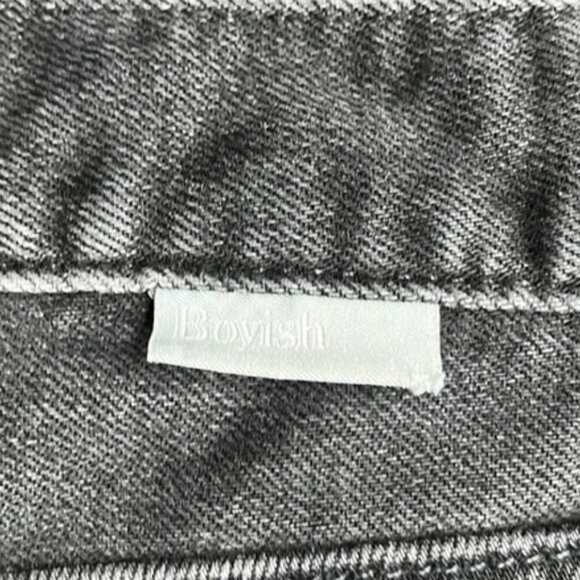 Boyish by Her Emerson Black Jeans in Power of The Press Womens Size 29 - Picture 5 of 7